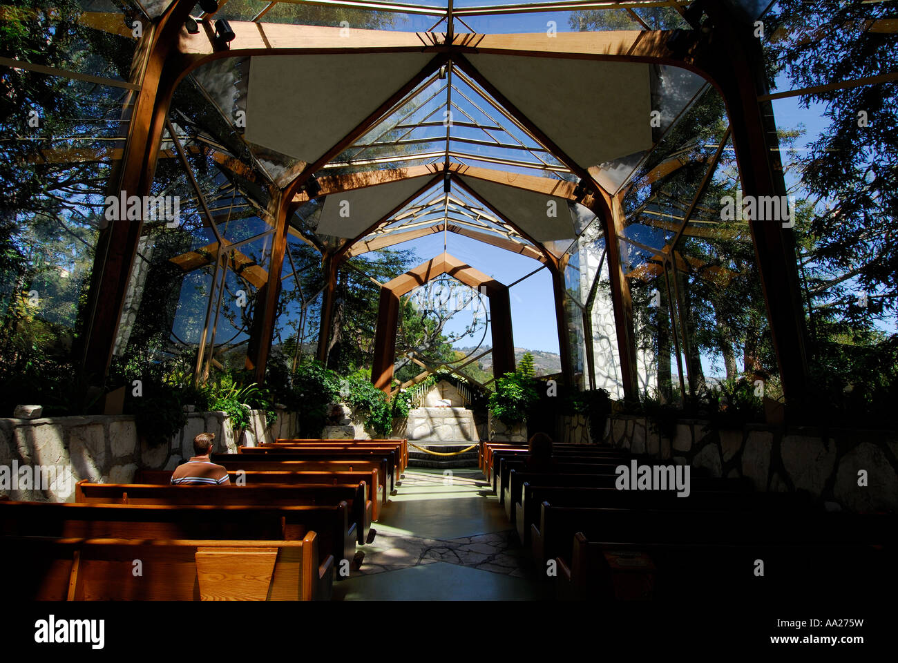 Chapelle des voyageurs, Palos Verdes, California Banque D'Images