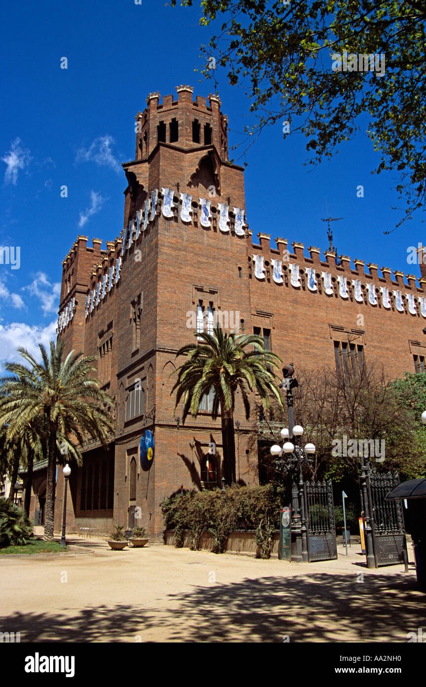 Museu de Zoologia, Musée Zoologique, Passeig de Picasso, Parc de la Ciutadella, Barcelone, Espagne Banque D'Images
