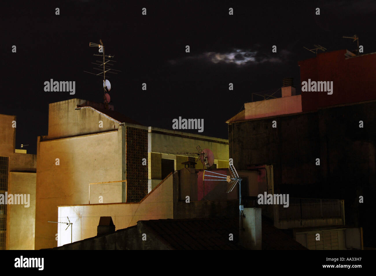 Immeubles et maisons Banque D'Images