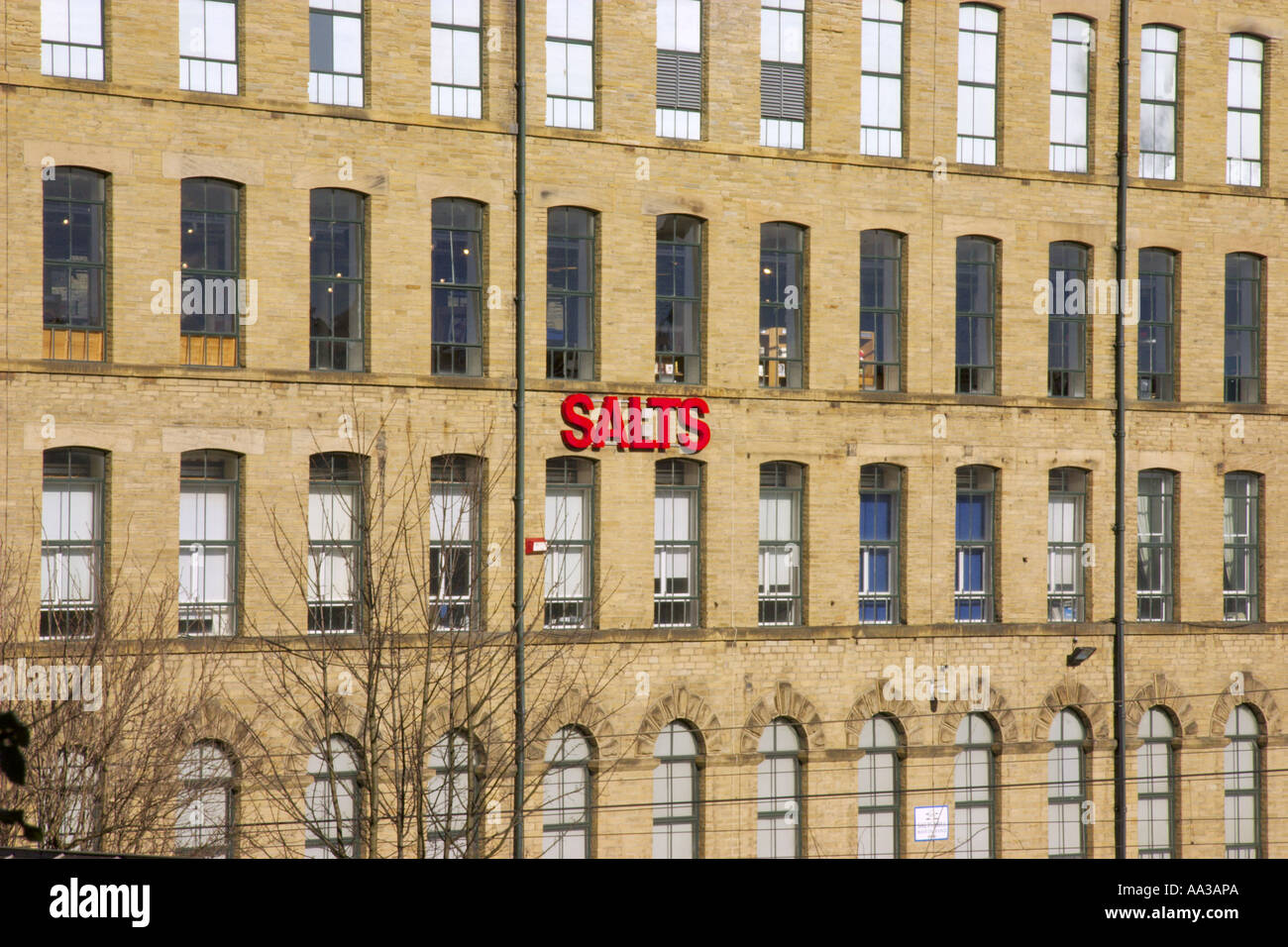 Salt's Mill, Saltaire, Bradford, Royaume-Uni Banque D'Images