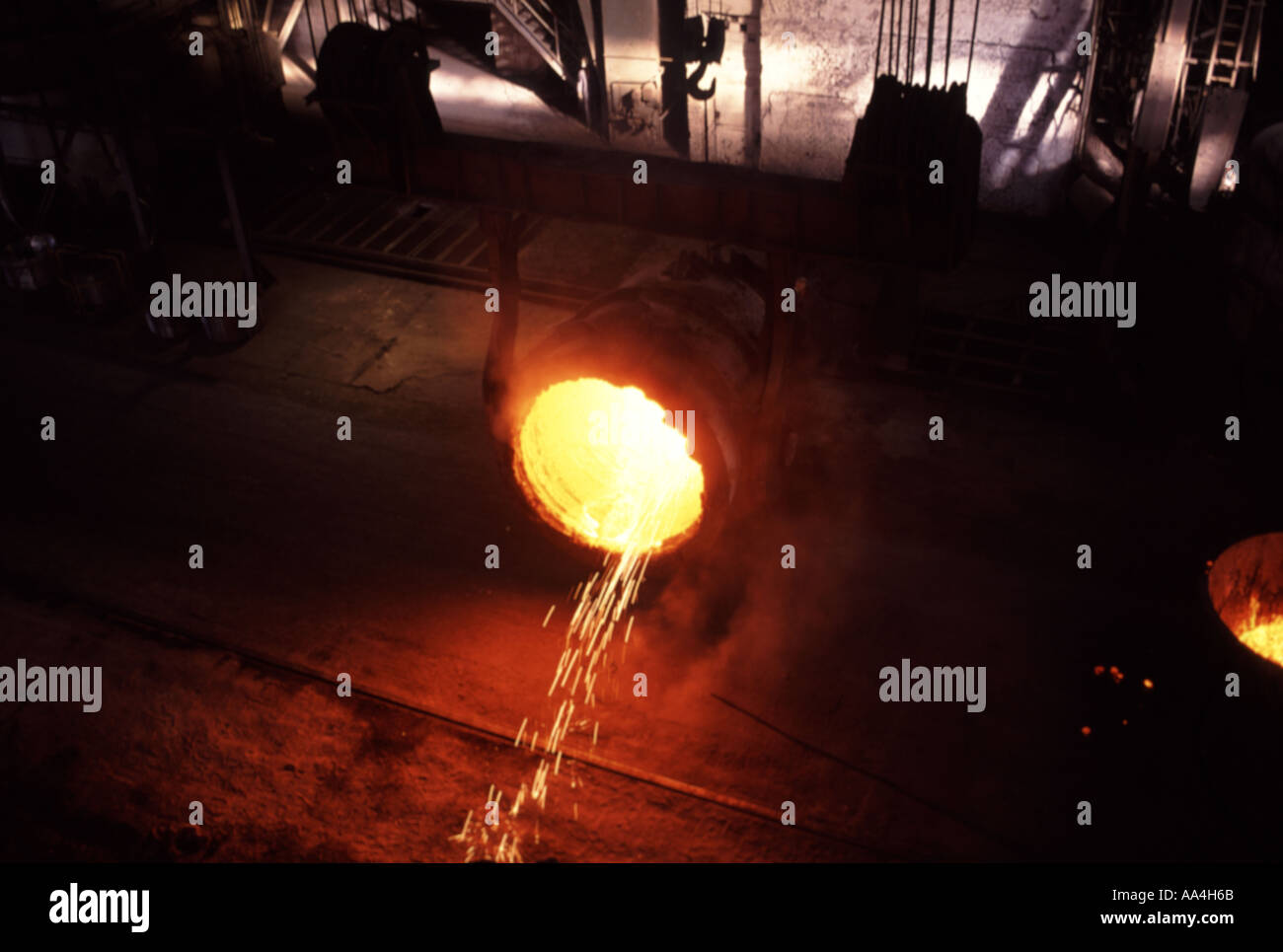 aciérie Banque D'Images