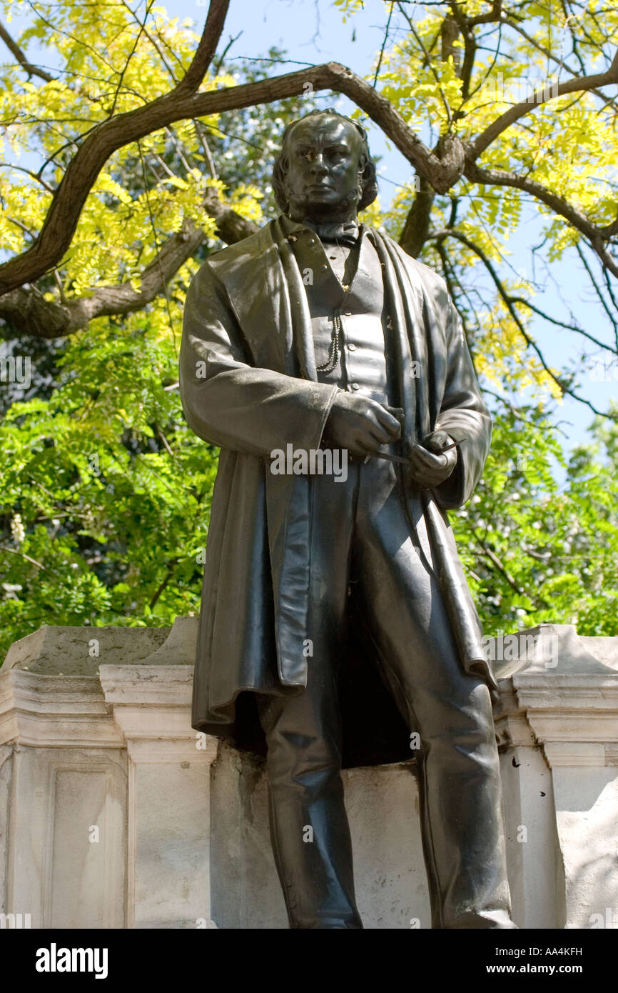 L'Angleterre. Brunel Londres statue Banque D'Images