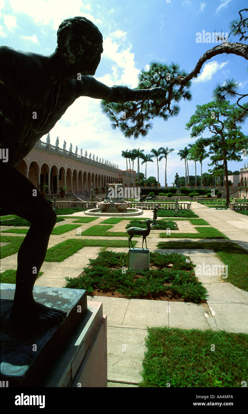 John et Mable Ringling Museum of Art de Sarasota en Floride Banque D'Images