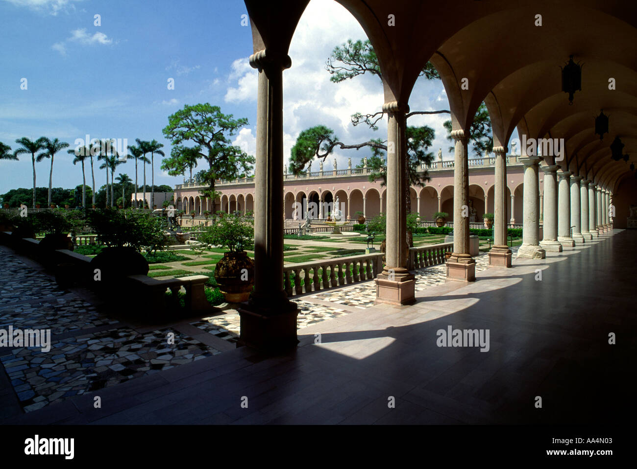 John et Mable Ringling Museum of Art de Sarasota en Floride Banque D'Images