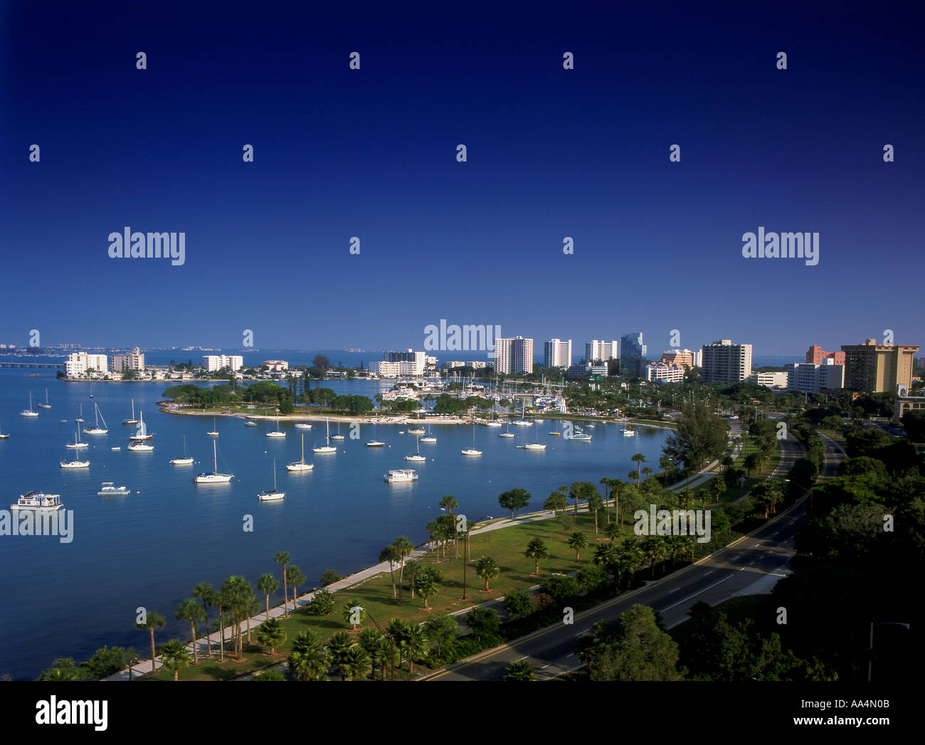 Sarasota waterfront Banque D'Images