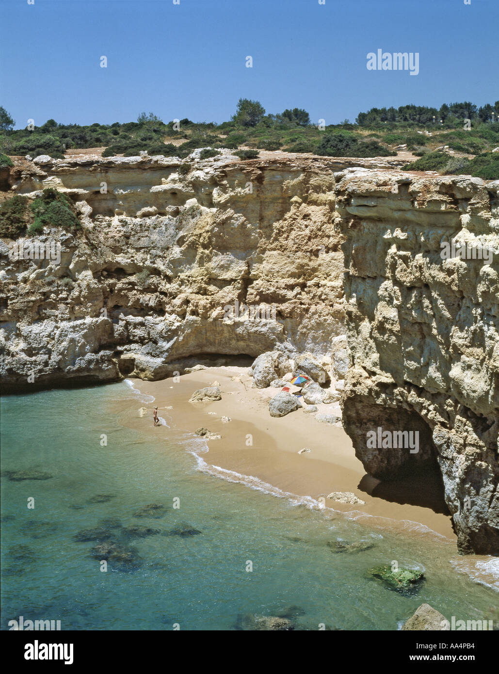 Algarve, près de Armacao de Pera Banque D'Images