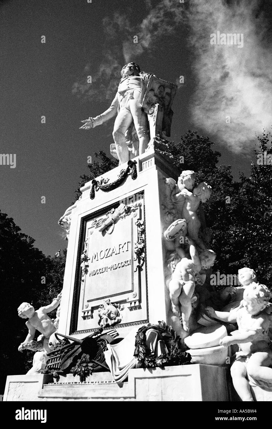 Statue Vienne Autriche Banque D'Images