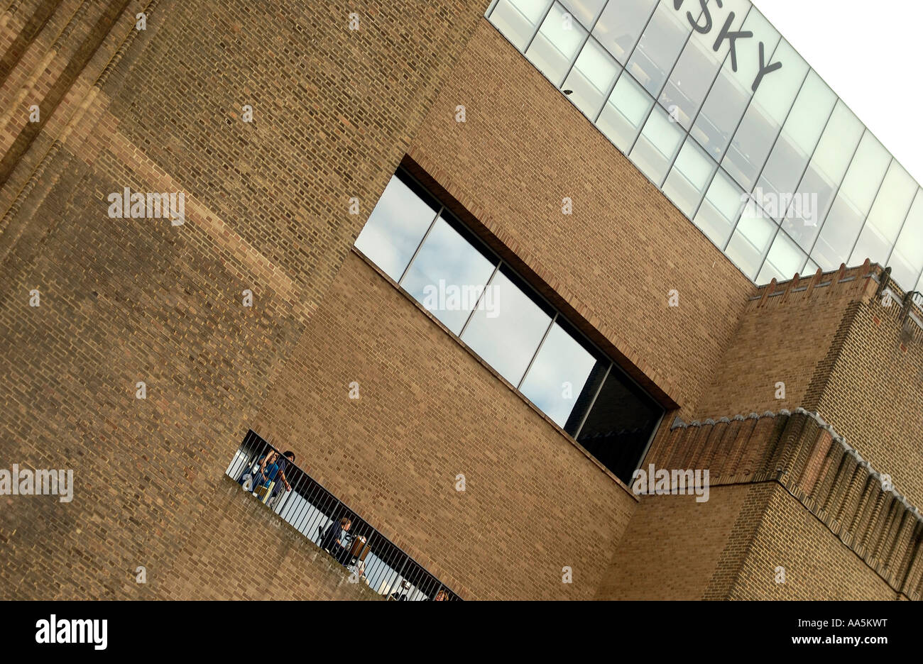 Tate Modern Restaurant Banque D'Images