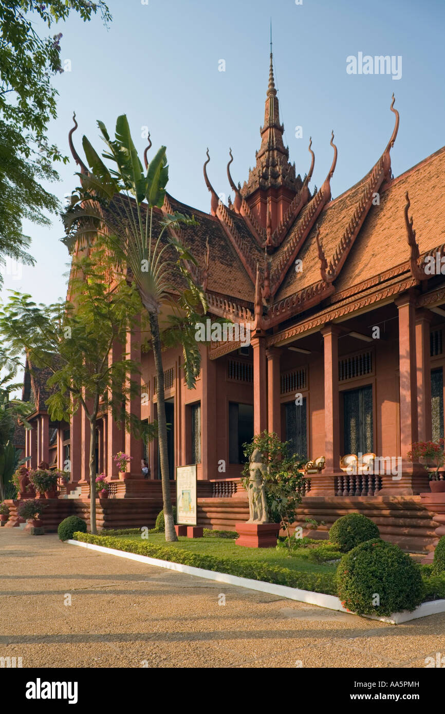 Musée national de CAMBODGE, Phnom Penh Banque D'Images