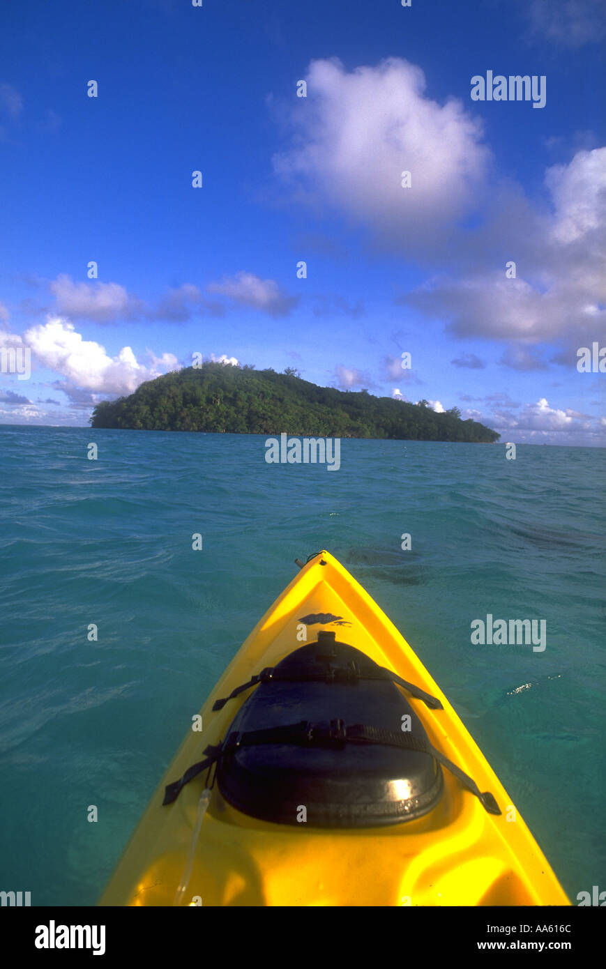 Kayak Kadavu Fuji Banque D'Images