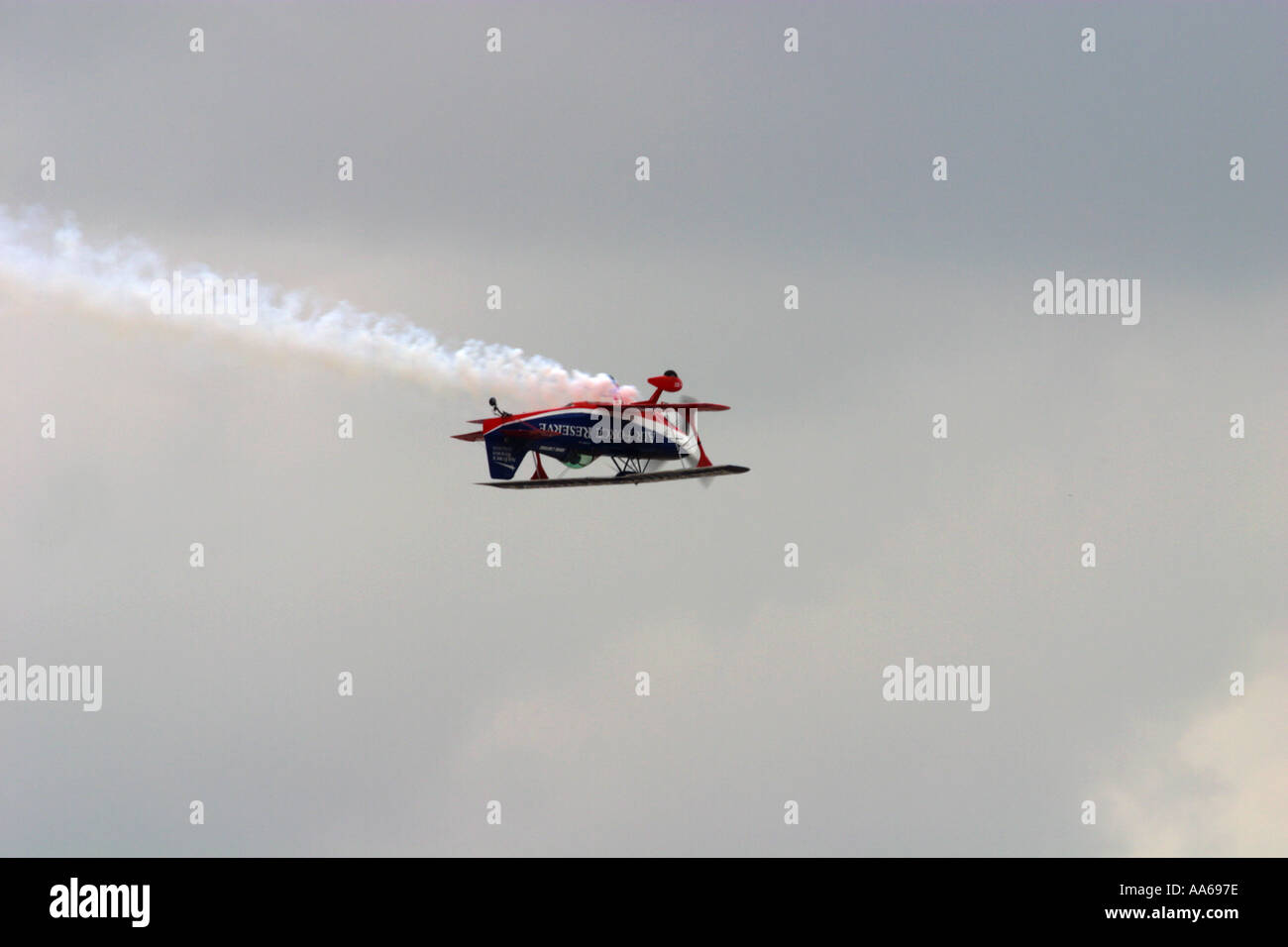 Hamill Ed à l'essai au cours de l'avion bi 2003 Van Nuys California Air Show Banque D'Images