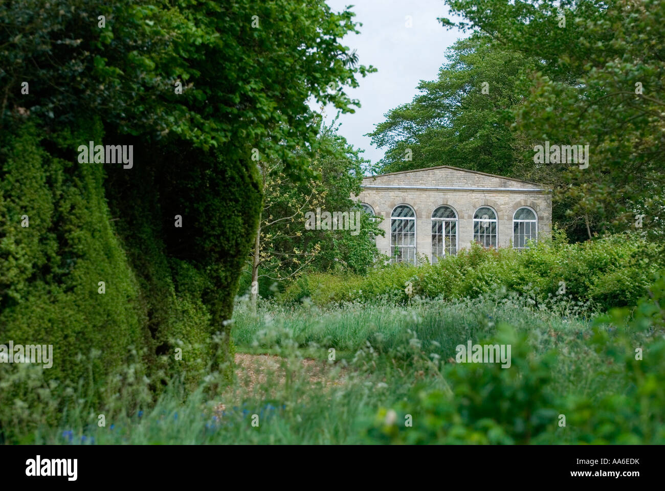 L'Orangerie à Kelmarsh Hall Banque D'Images