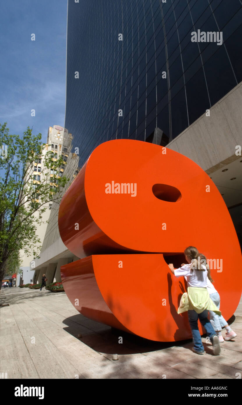Numéro 9 à l'Ouest 57th Street, le bâtiment de Solow Banque D'Images