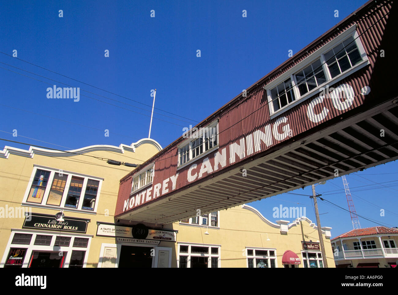 1209 Elk237 Californie Monterey Cannery Row Monterey Canning Company Banque D'Images