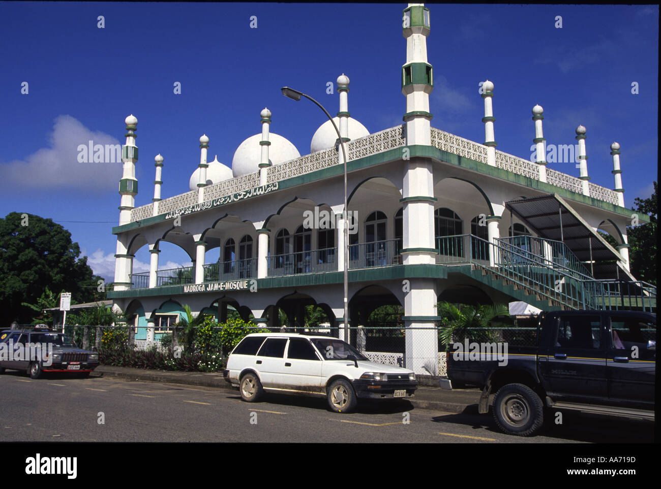 Viti Levu Fidji Sigatoka Temple Banque D'Images