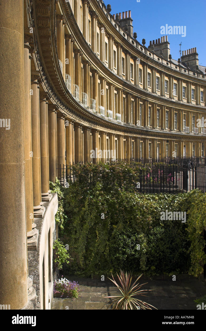Le Cirque Royal, baignoire, Somerset, Royaume-Uni Banque D'Images