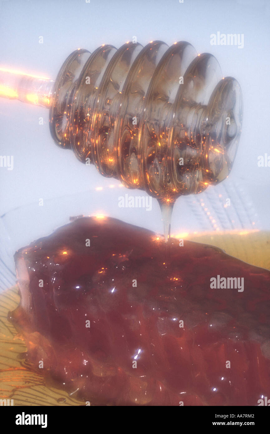 Miel Banque D'Images