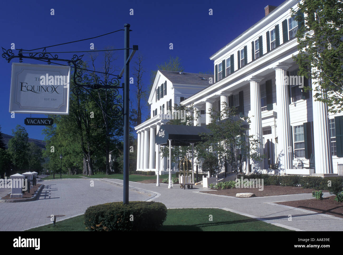 Manchester village vermont Banque de photographies et d’images à haute