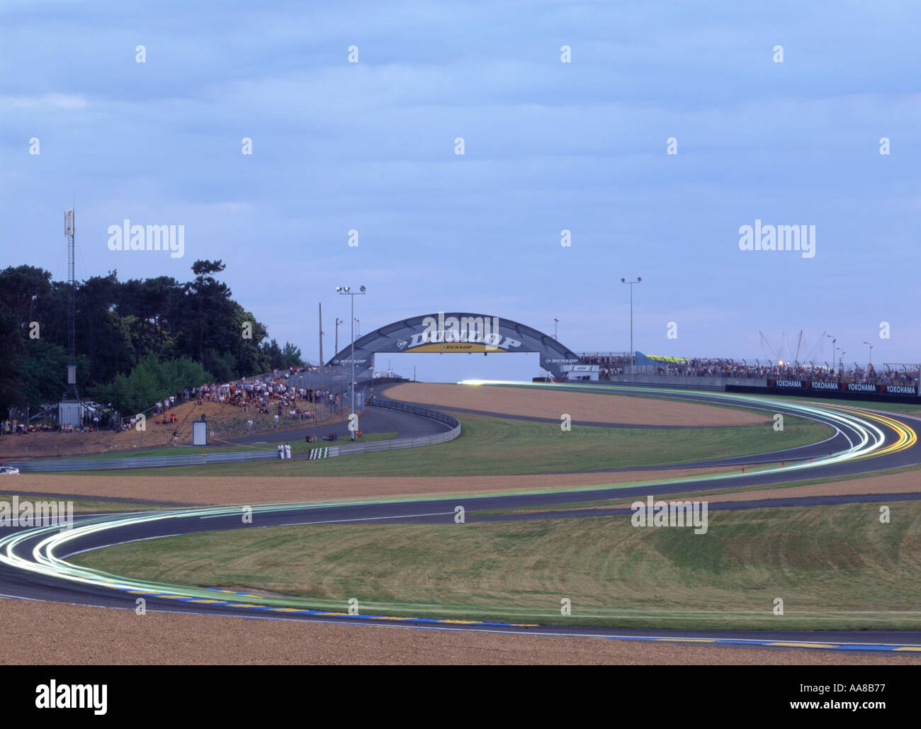 24 Heures du Mans 2003 par Steven Crépuscule Banque D'Images