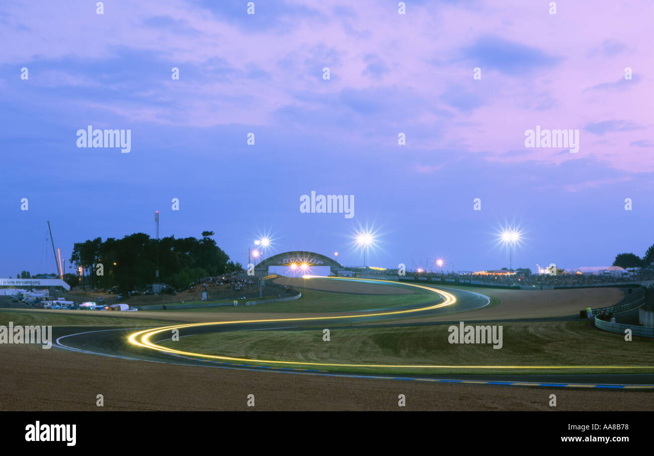 24 Heures du Mans 2003 par Steven Crépuscule Banque D'Images