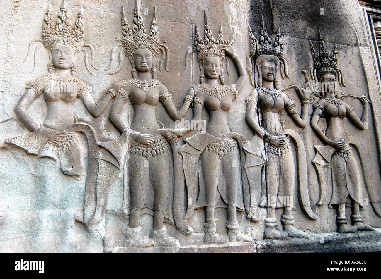 Angor Wat Cambodge Banque D'Images