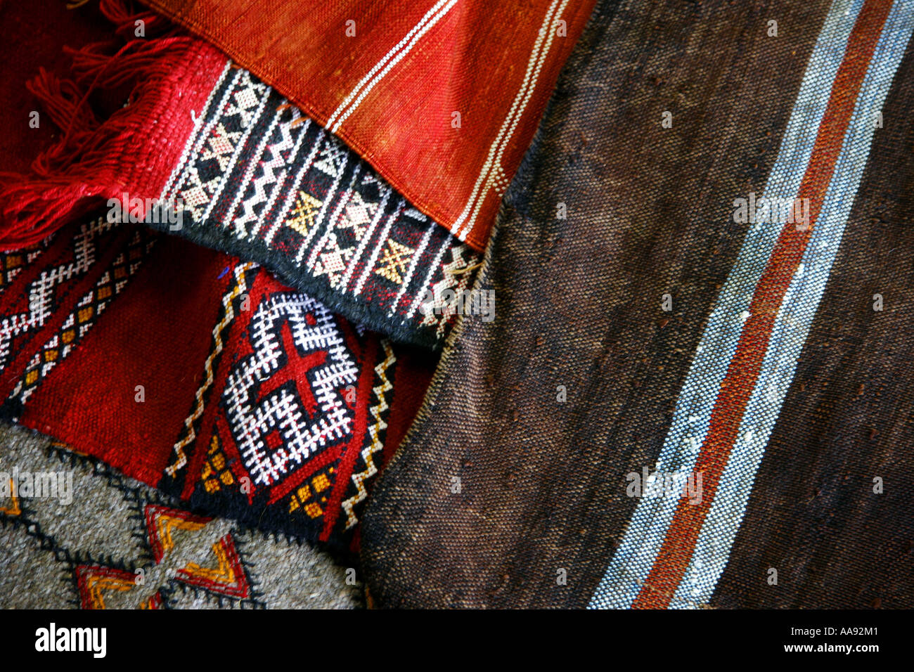 Woven fabric morocco berber detail Banque de photographies et d'images à  haute résolution - Alamy