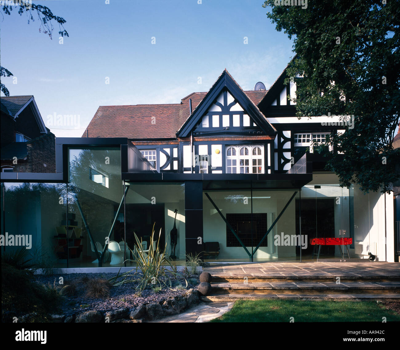 Chambre Extension, Brondesbury Park. Architecte : Tectus Banque D'Images