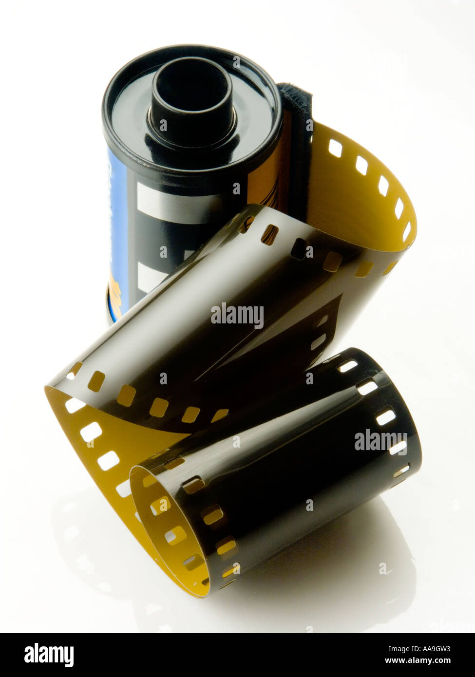 Cassette de film Banque D'Images
