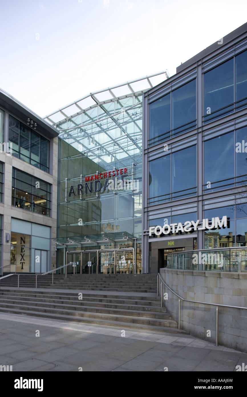 Le centre commercial Arndale à Manchester UK Banque D'Images