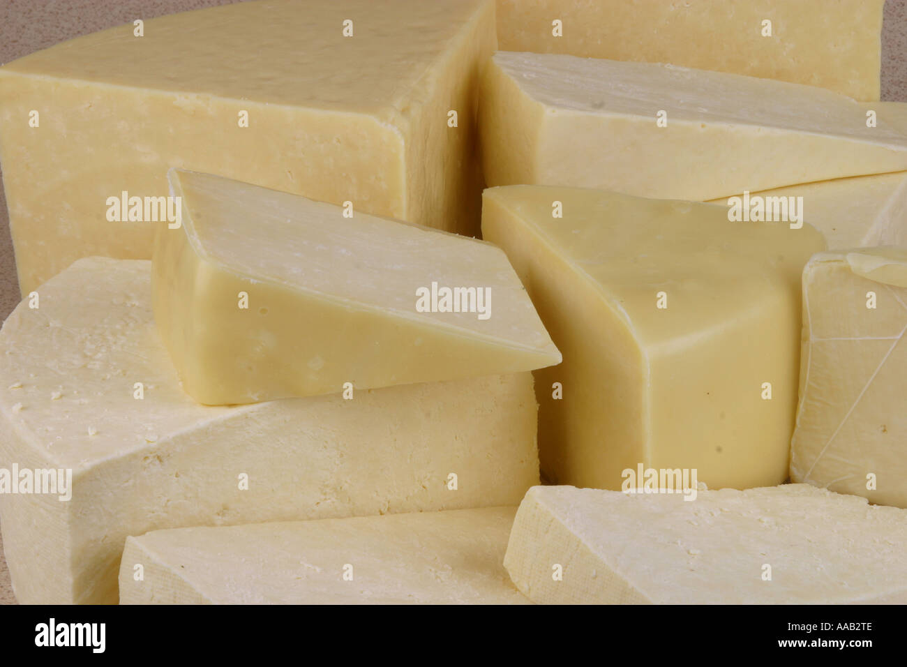 fromage friable Banque D'Images