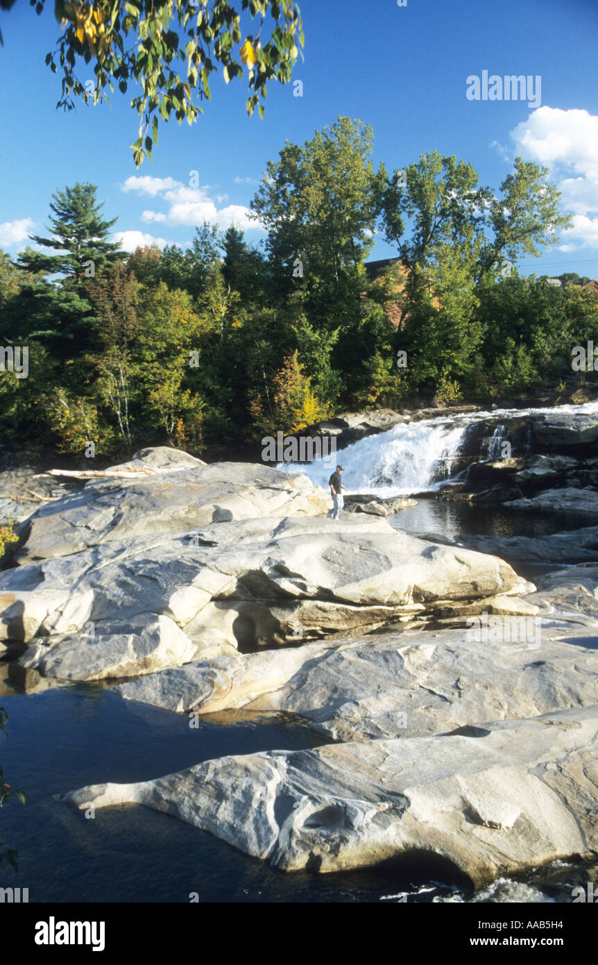 Shelburne Falls, Massachusetts, New England, USA Banque D'Images