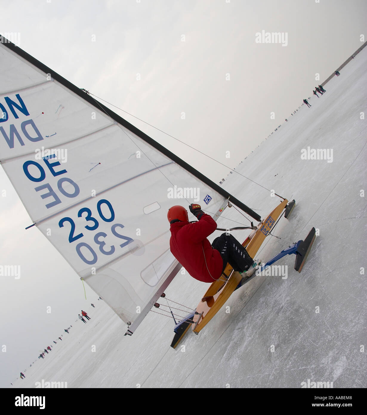 glace surf Banque D'Images