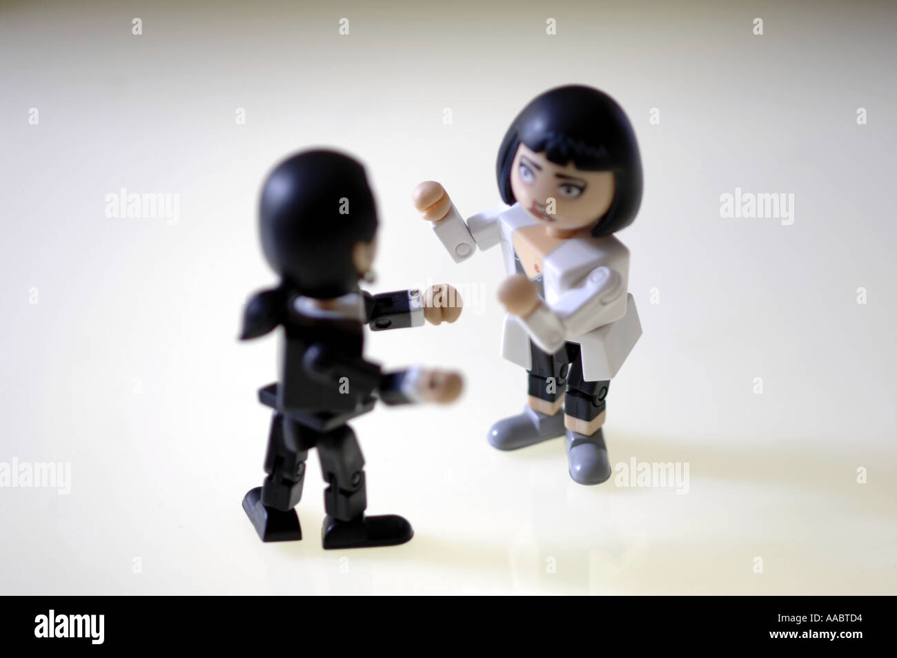 Figurines 1/6 Pulp Fiction - Vincent Vega Et Mia Wallace - Star Ace - Occasion