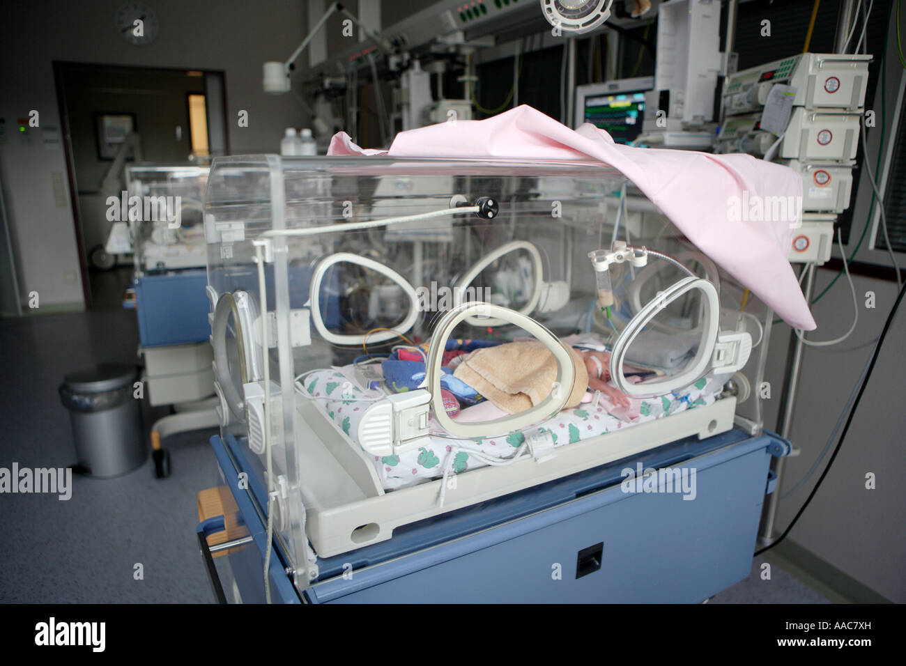Altona centre hospitalier pour enfants de l'unité de soins intensifs pour les naissances prématurées Banque D'Images