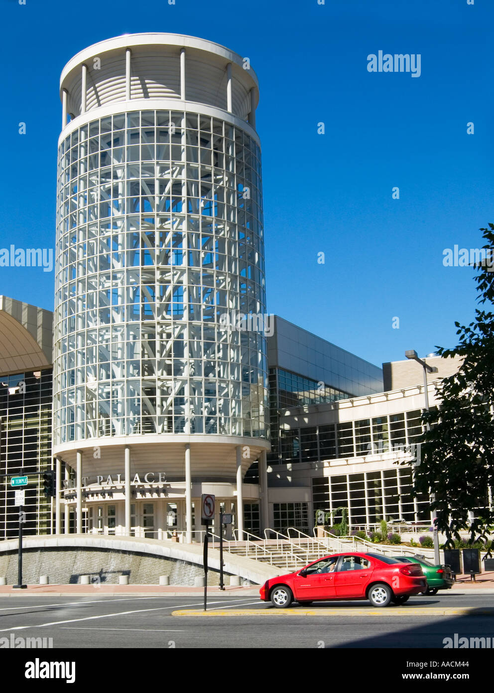 Le centre de conventions Salt Palace Salt Lake City Utah USA Banque D'Images