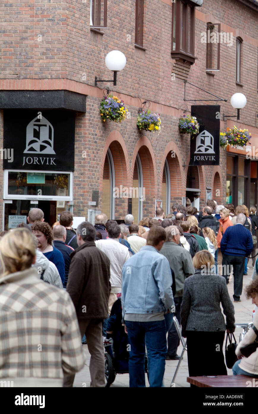 Centre Jorvik Ville de York North Yorkshire England UK Banque D'Images