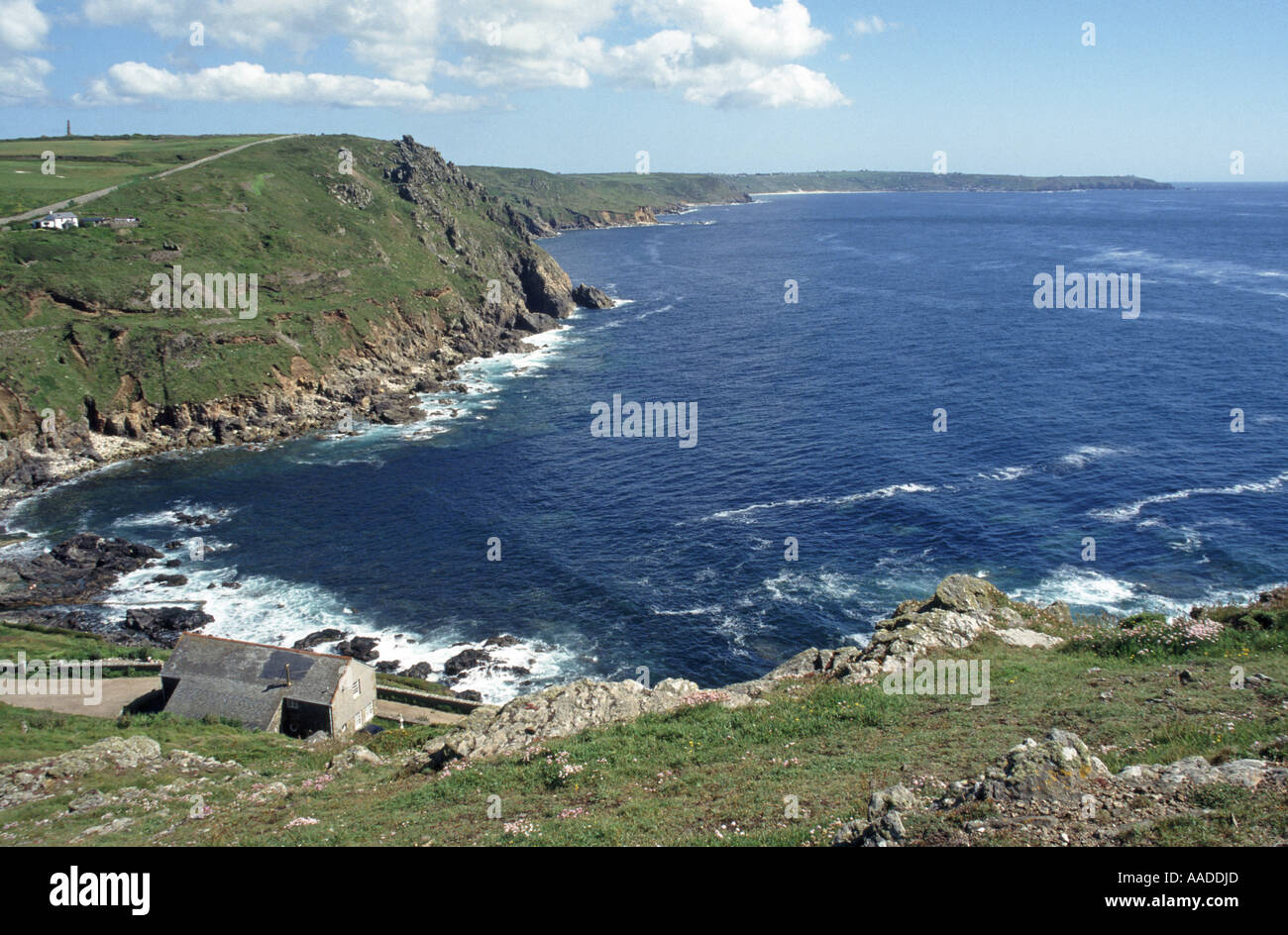 St Just Prêtres Cove sur l'île Cornwall Banque D'Images