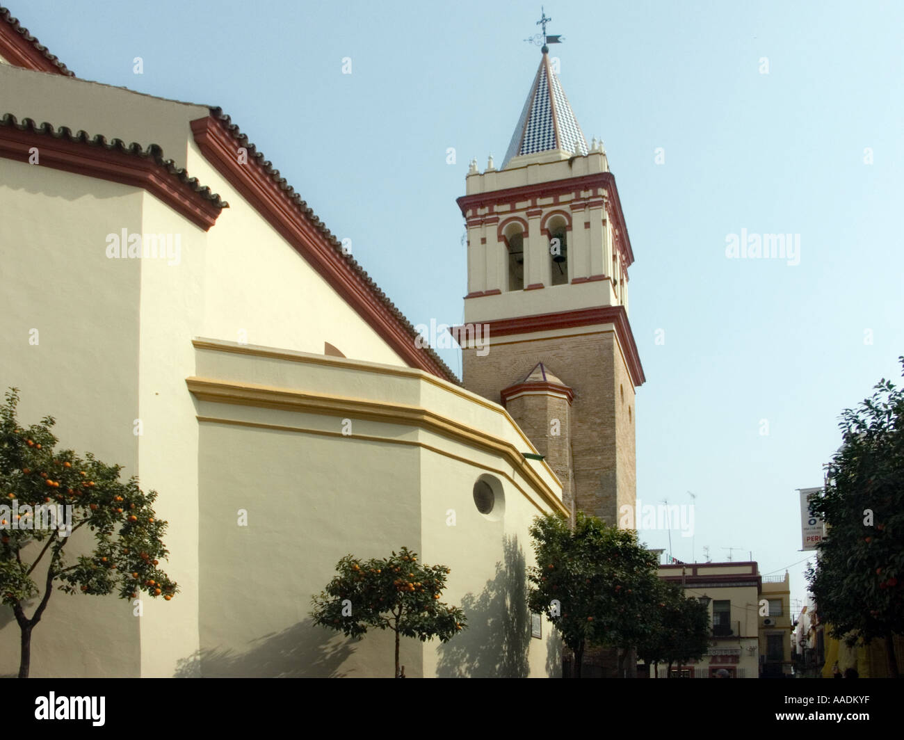 Église de San Gil Seville Banque D'Images