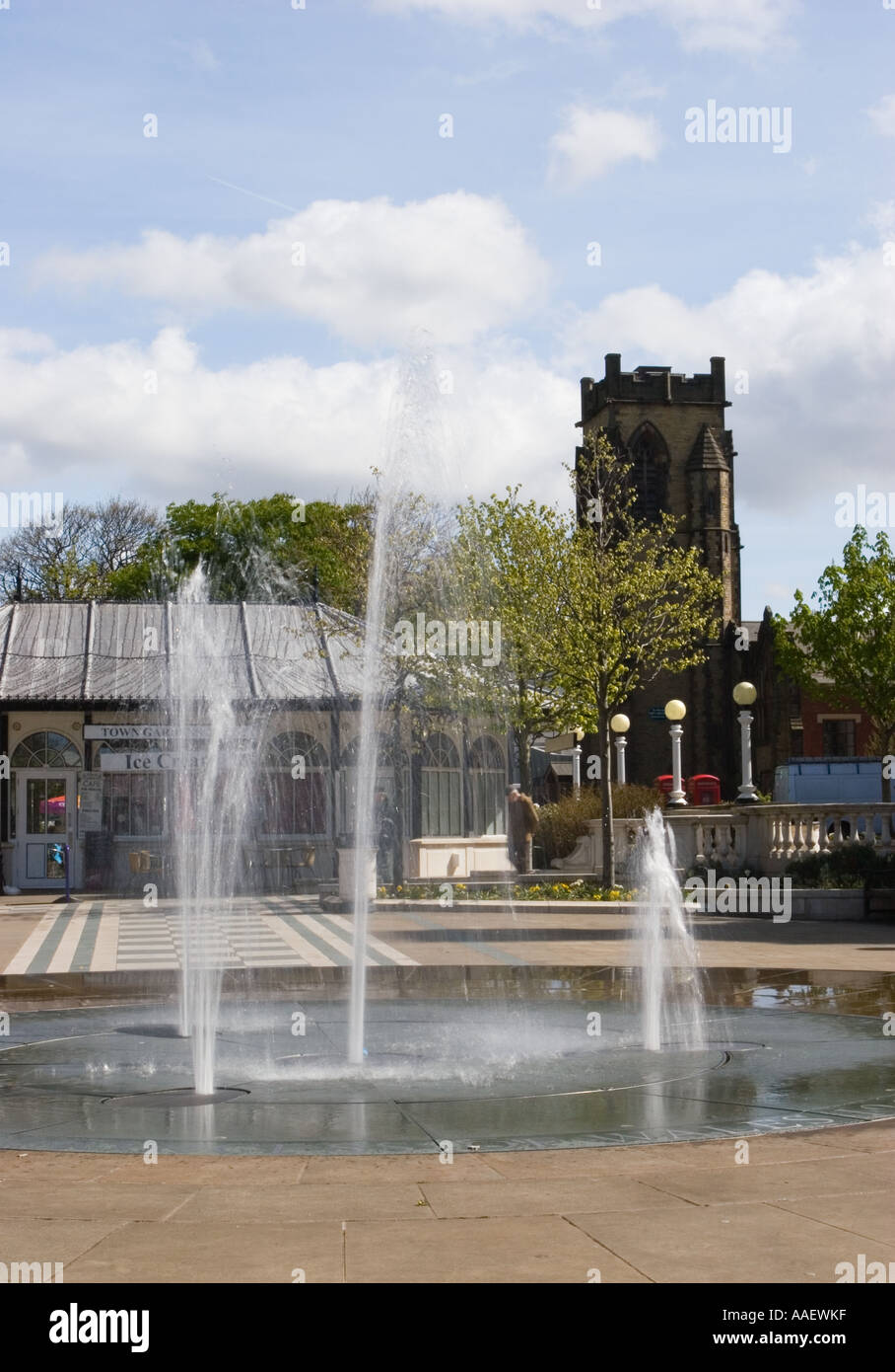 Southport Royaume-Uni Princess Diana Memorial Fountain, Merseyside - UK Banque D'Images