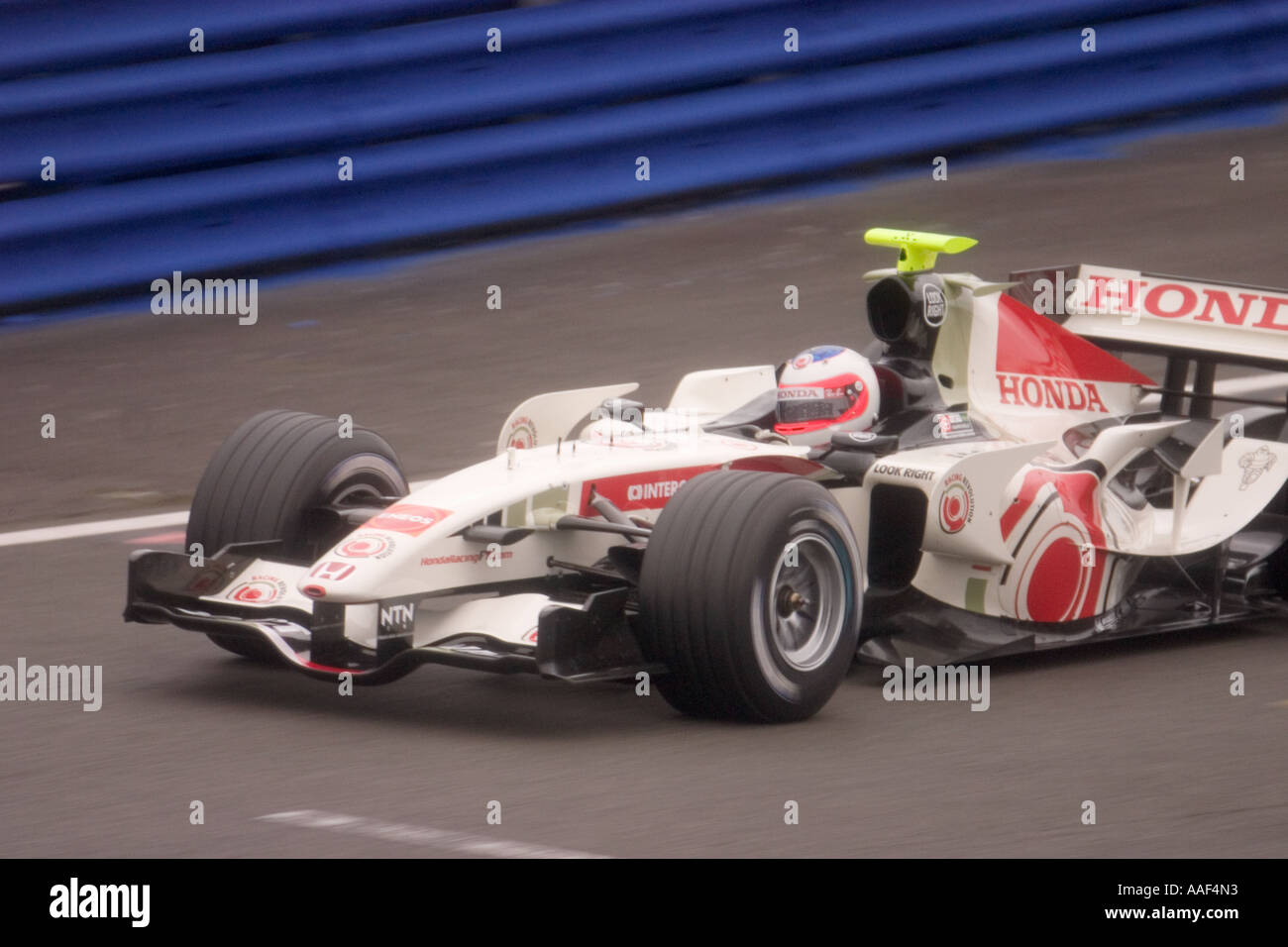 Rubens Barrichello Honda Racing Banque D'Images