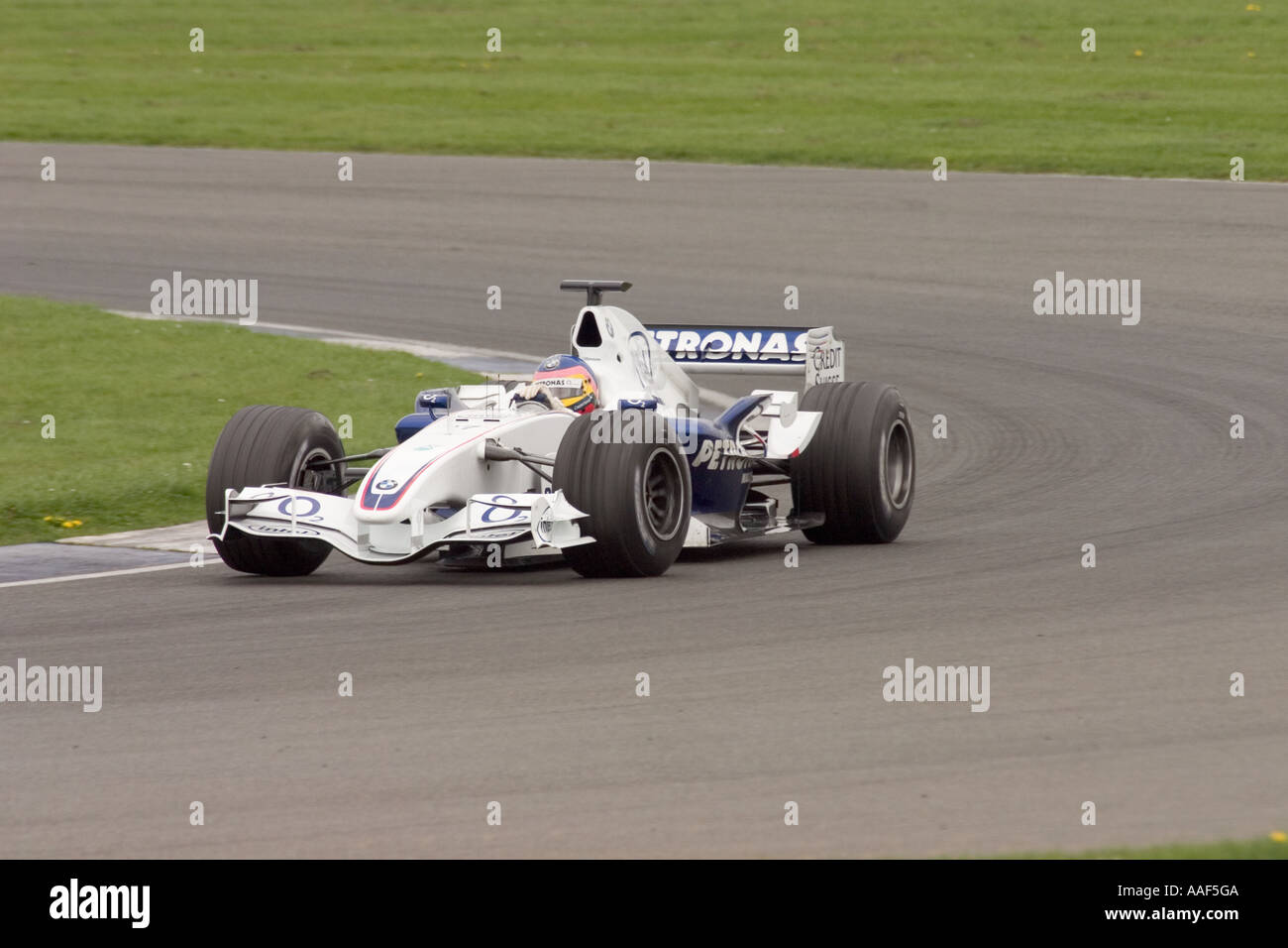 BMW Sauber, Jacques Villeneuve Banque D'Images