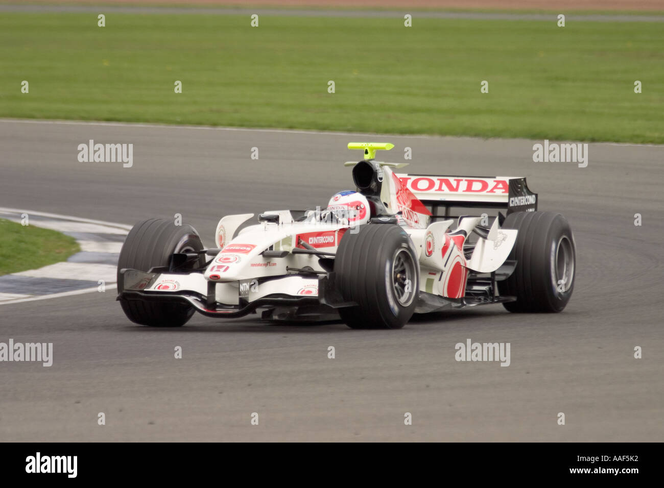 Rubens Barrichello Honda Racing Banque D'Images