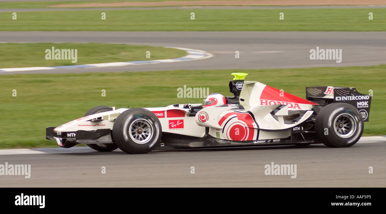 Rubens Barrichello Honda Racing Banque D'Images