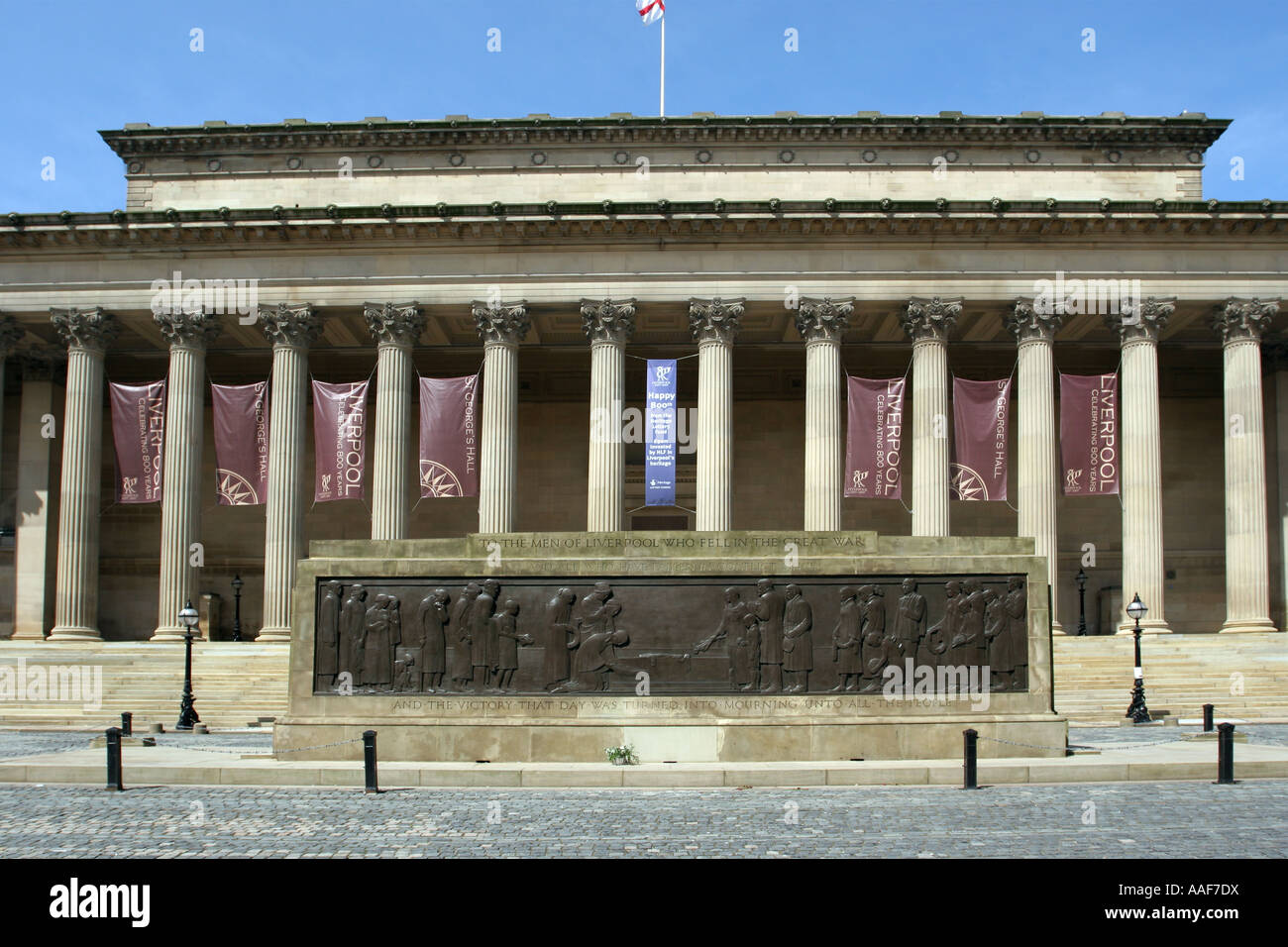 St George's Hall, Liverpool Banque D'Images