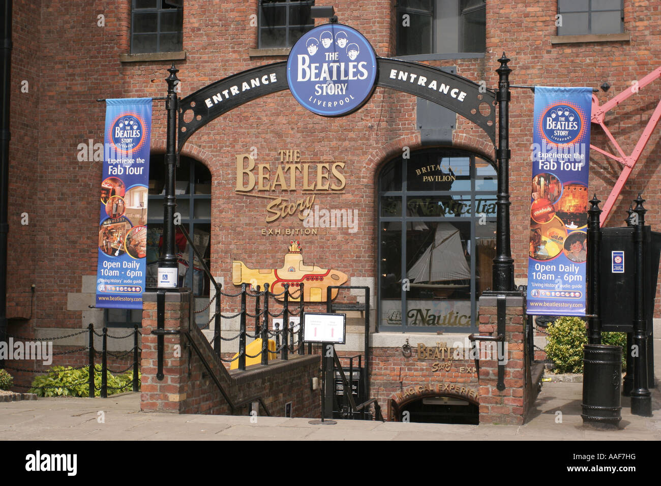 Le Beatles Story, à l'Albert Dock, Liverpool Banque D'Images