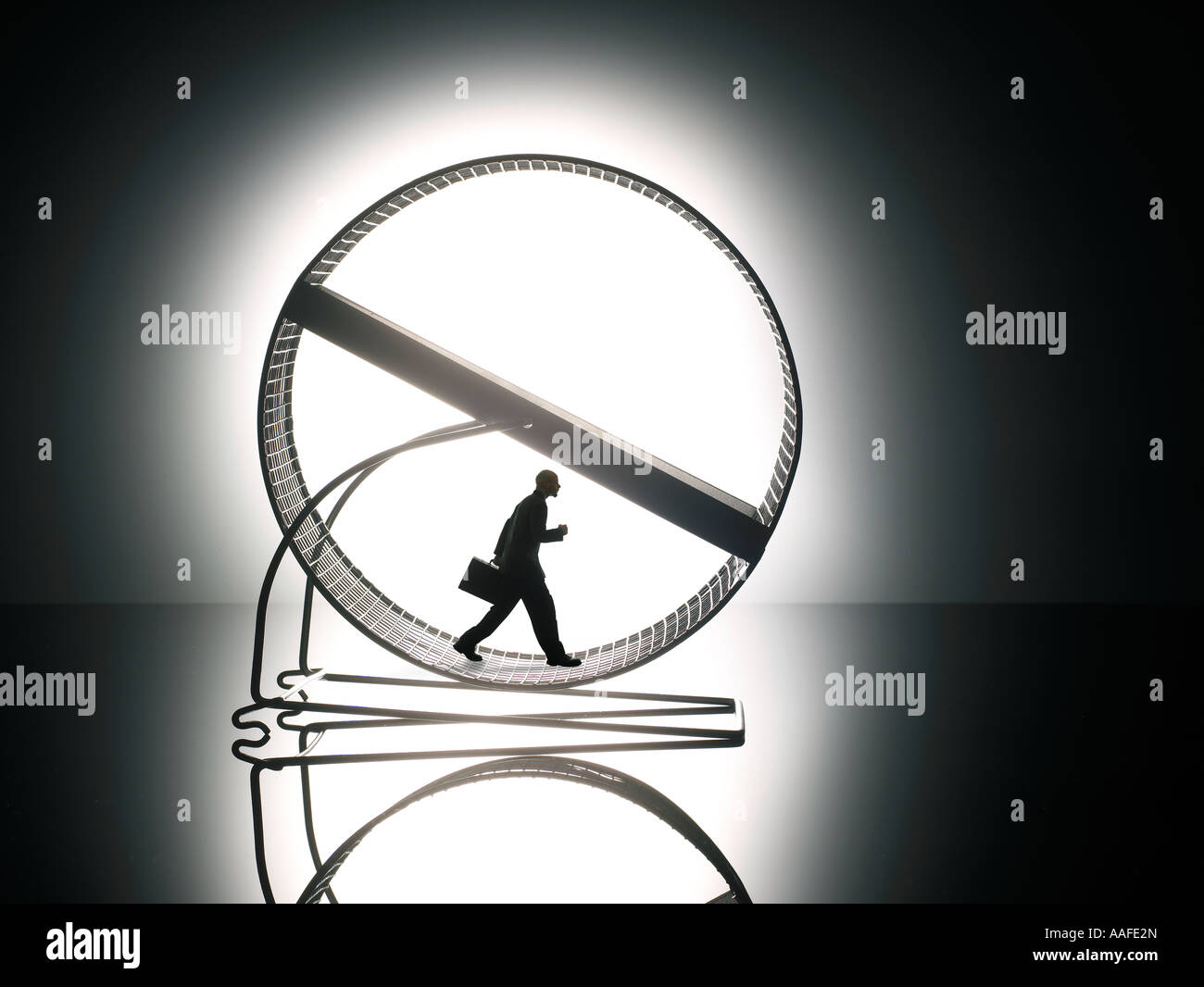 Concept l'homme d'affaires Banque D'Images