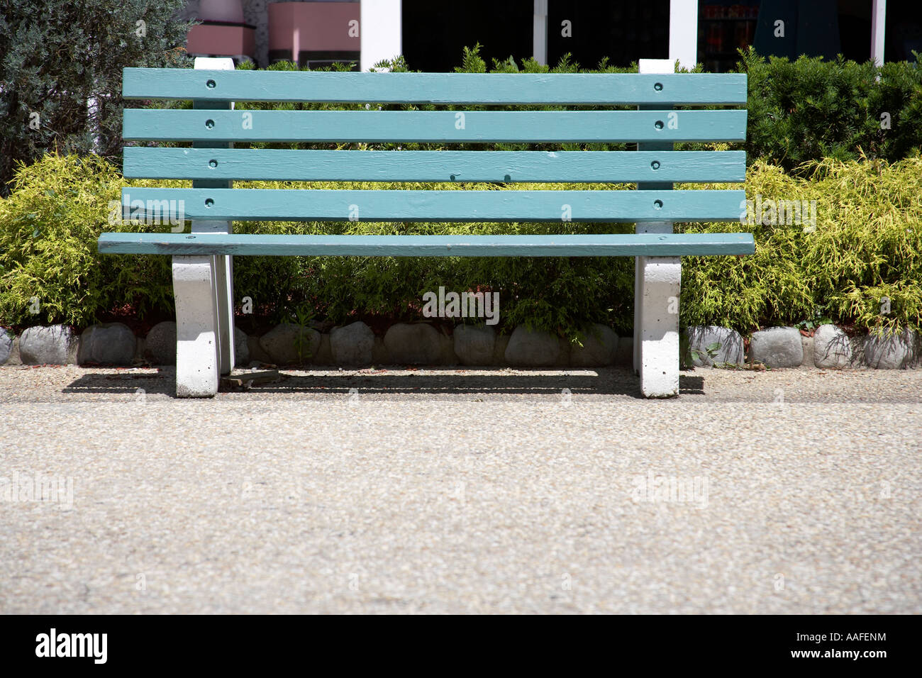 Banc de parc Banque D'Images