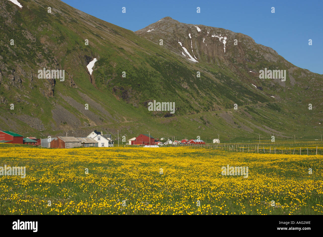 Unstad Lofoten Islands Banque D'Images