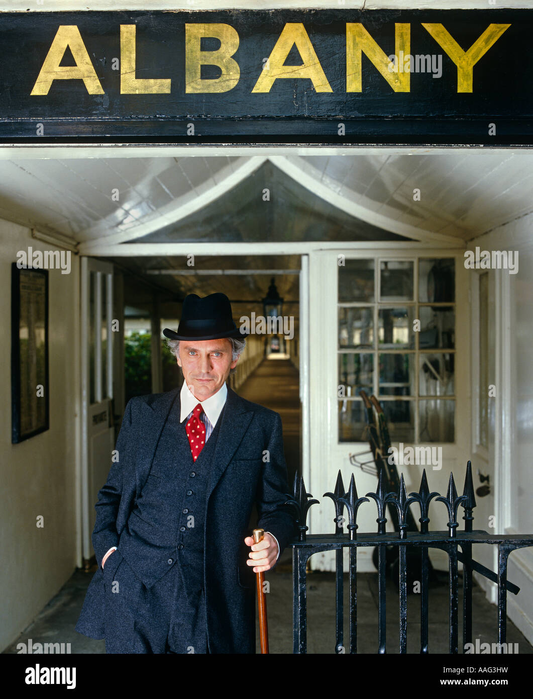 Terence Stamp à l'Albany Banque D'Images