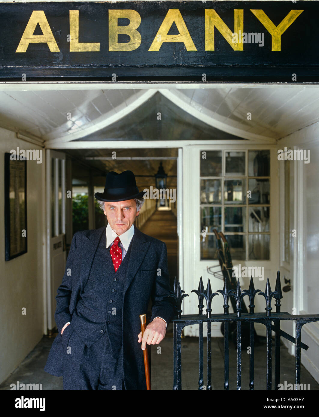 Terence Stamp à l'Albany Banque D'Images